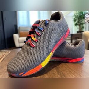 NOBULL Outwork Lightning Trainer - US 11, Dark Grey/Multicolour